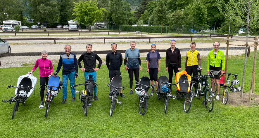 Die Gruppe vor dem Start