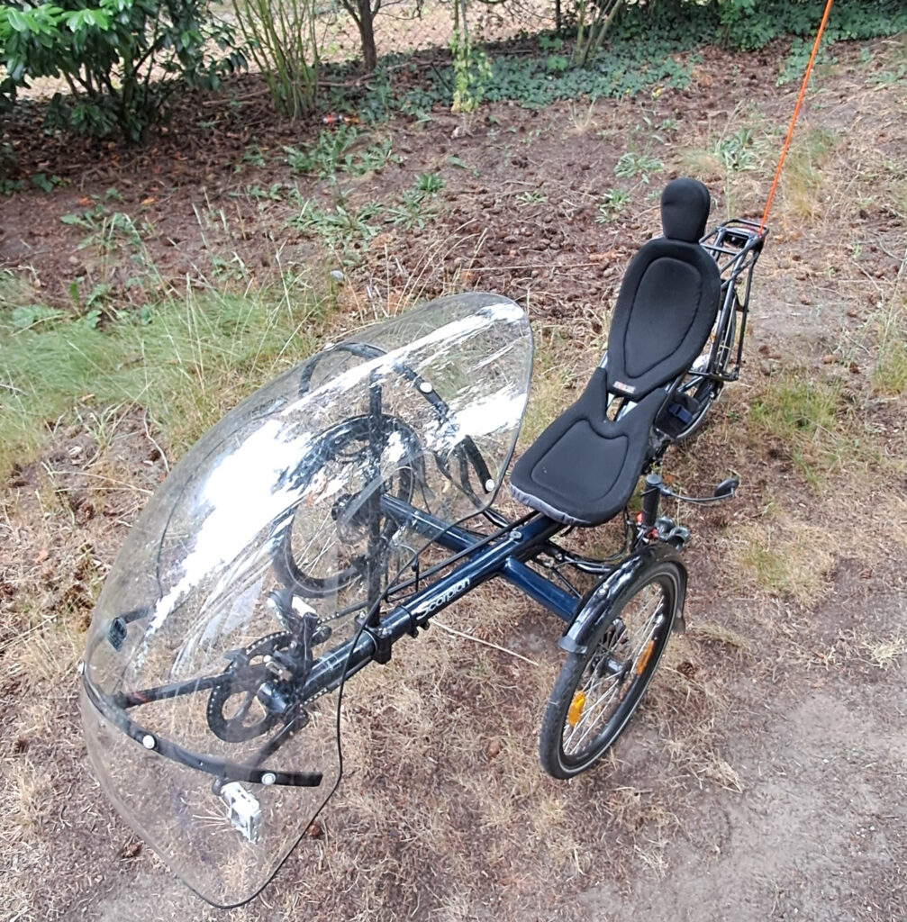Wenn nicht jetzt, wann dann: Liegerad Scorpion mit Rohloff, SON u.v.m.