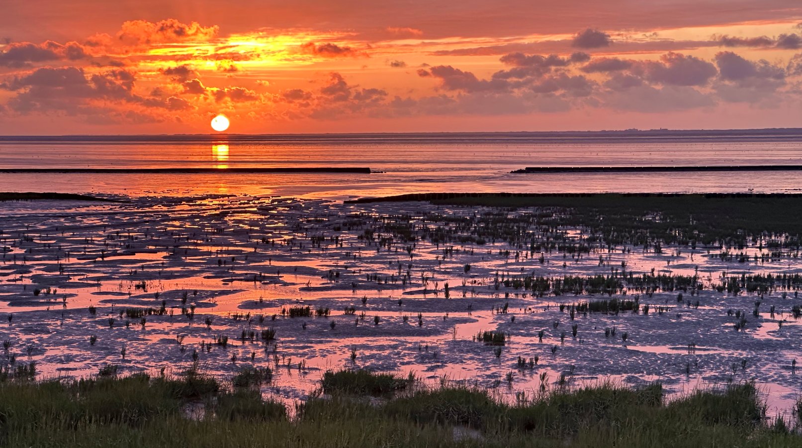 Sonnenuntergang im Norden