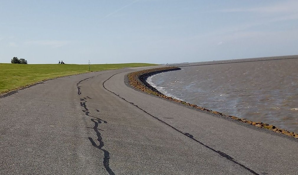 Schöne aber stürmische Waterkant