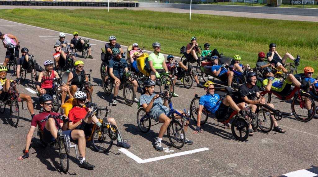 Der Start zum 45 Minuten Rennen