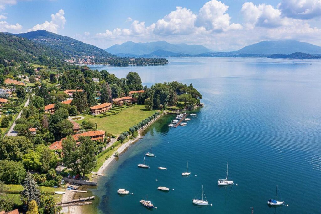 Der Lago Maggiore bei Meina